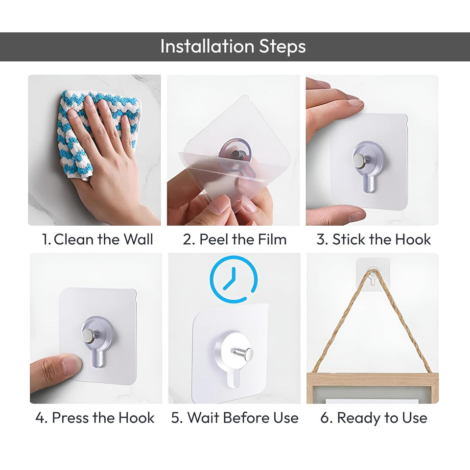 Self Adhesive Heavy Duty Hooks